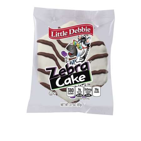 Little Debbie Little Debbie Vending Zebra Cakes, PK54 89295